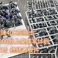 战锤40K-灰骑士（Grey knight） 3个月2000分全涂装上桌计划 DAY15