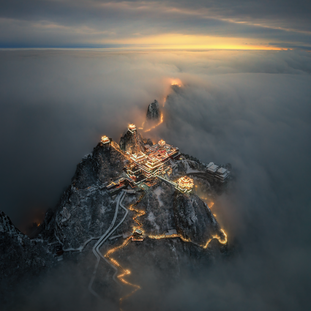 夜景航拍总糊成一片？这套控噪提画质全流程让你轻松出片