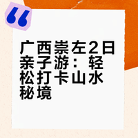 带一家老小广西躺平7日游攻略(中)📝