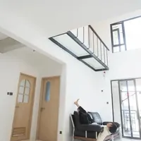 手搓我的三层楼 全是我的原创与制作 #自己装修 #木门制作 #咖啡角布置 #格米莱专业咖啡机#格米莱双瞳3145B