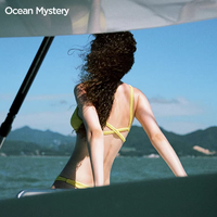 🌊 OceanMystery 性感三角比基尼｜浪尖上的纯欲战袍，美到犯规