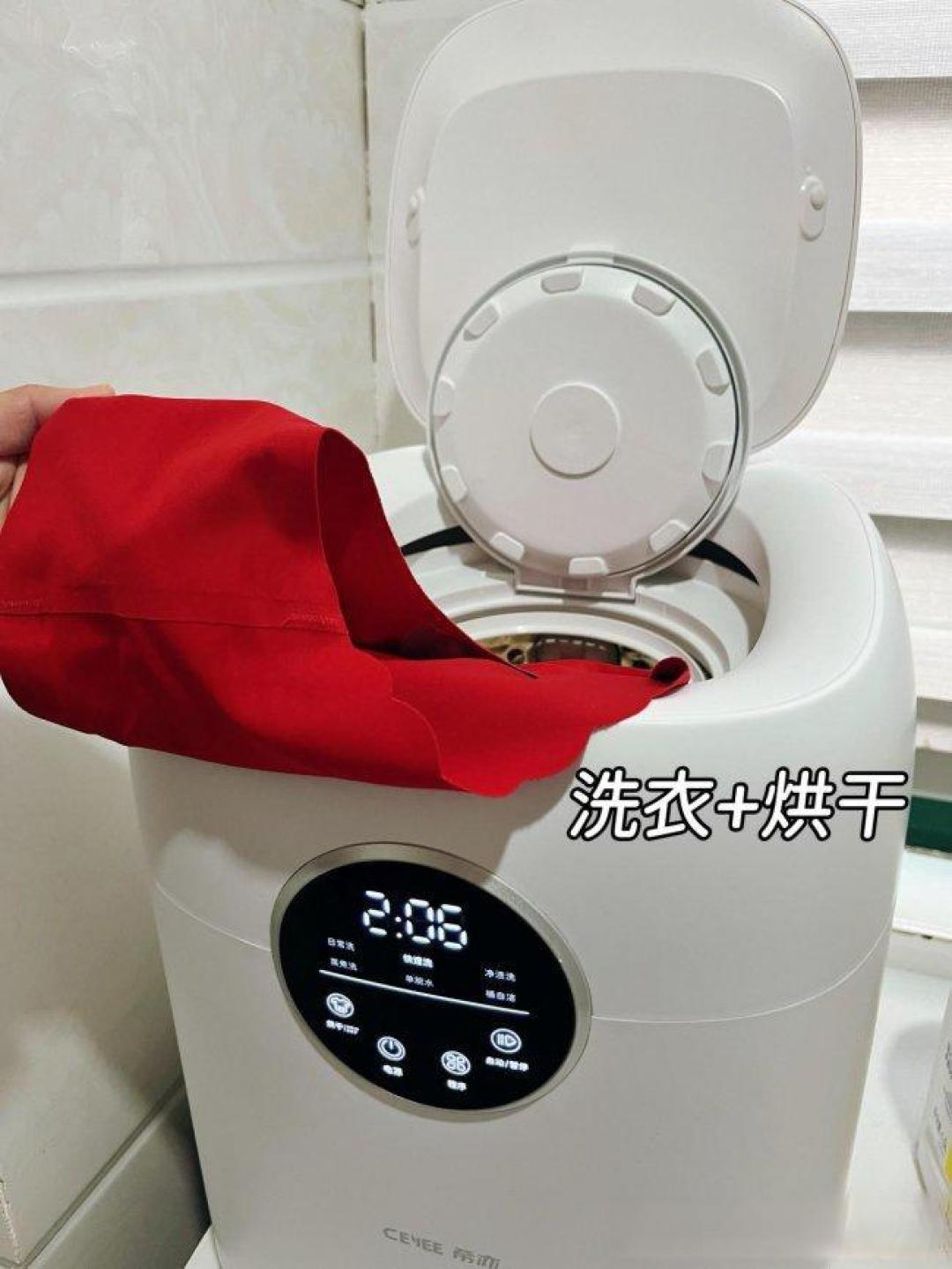 有没有人能接受袜子内衣内裤外边穿的一起放洗衣机里面洗啊?