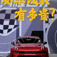 赛博对账不含糊！140万全是赛道硬核配件！#领克汽车运动 #赛车 #领克TCR赛车