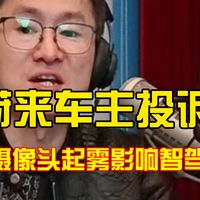蔚来车主投诉摄像头起雾退出智驾，拜托了老司机飞哥：确实是这个问题