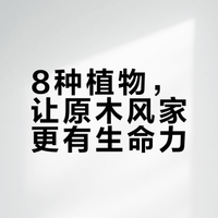 8 种原木风植物推荐（附摆放灵感）