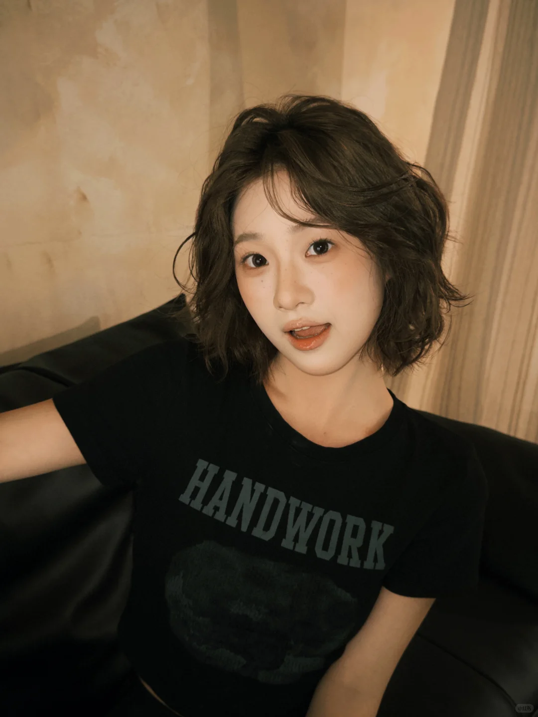 灵动又立体感的蓬松度短发烫,适合圆脸、方脸,很高级