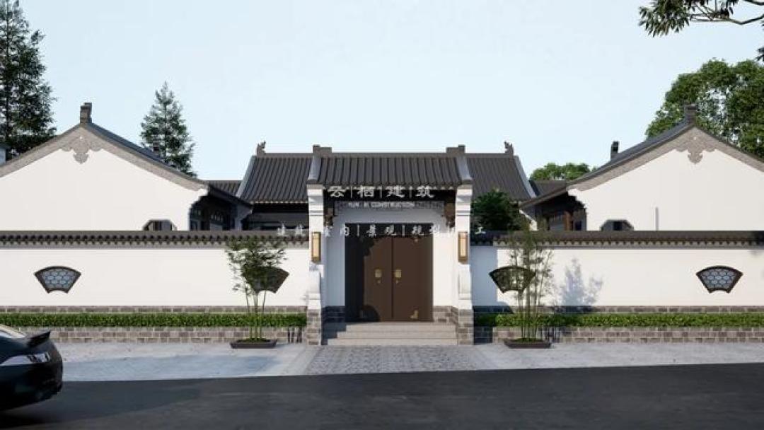湖南浏阳丨222㎡中式合院竟把山水花鸟“搬”进生活