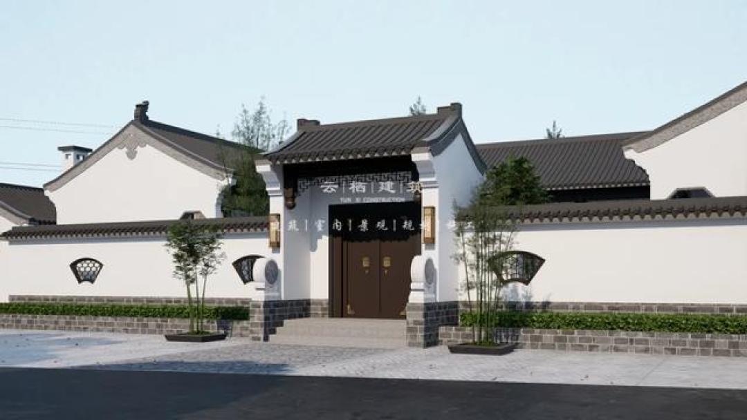 湖南浏阳丨222㎡中式合院竟把山水花鸟“搬”进生活