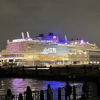 正式投入运营前的迪士尼探险号