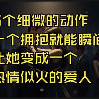 6个细微的动作，一个拥抱就能瞬间让她变成一个热情似火的爱人。  女性心理学