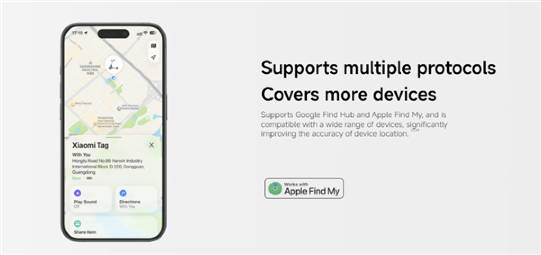 小米首款追踪器！小米Tag海外发布 兼容iOS 单只120元