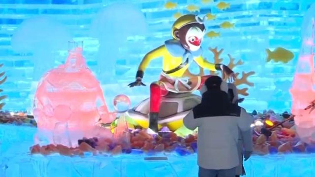 北京龙庆峡冰上过山车太爽了，在峡谷冰面漂移嗨玩一整天！