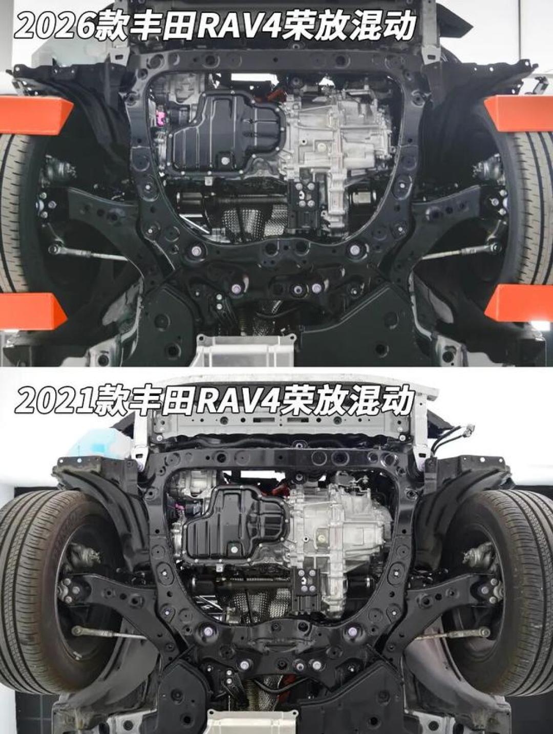 丰田RAV4拆车:底盘有所升级,铝合金又回来了!