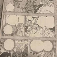 海贼王1175话全图解说丨尼卡路飞与雷龙洛基双神降临！一拳打爆索玛兹拯救巨人小孩