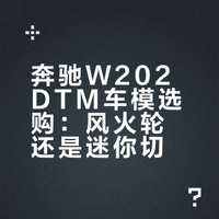 咆哮银箭——风火轮/迷你切 奔驰 w202 dtm