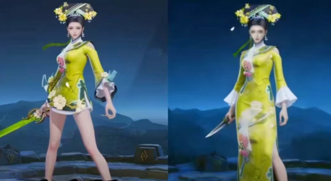 王者 × 甄嬛传皮肤吵翻了！叶澜依穿开叉短裙峡谷打架?!