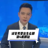 试管男婴出生右脚缺4根脚趾 产检显示“未见异常”，孩子却缺失了4根脚趾，这正常吗？#试管婴儿出生右脚缺4趾产检未发现#试管男婴出生右脚缺4根脚趾#大v说