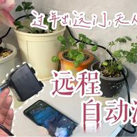 教你手搓远程自动浇花系统｜仅需40元实现智能滴灌