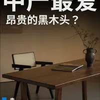 中产偏爱，黑胡桃木凭什么卖这么贵？ #北美黑胡桃 #家具 #源氏木语