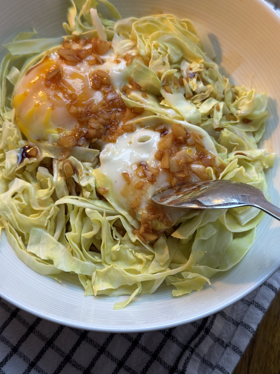 🍚 5分钟微波炉减脂饭|低卡鸡蛋拌饭