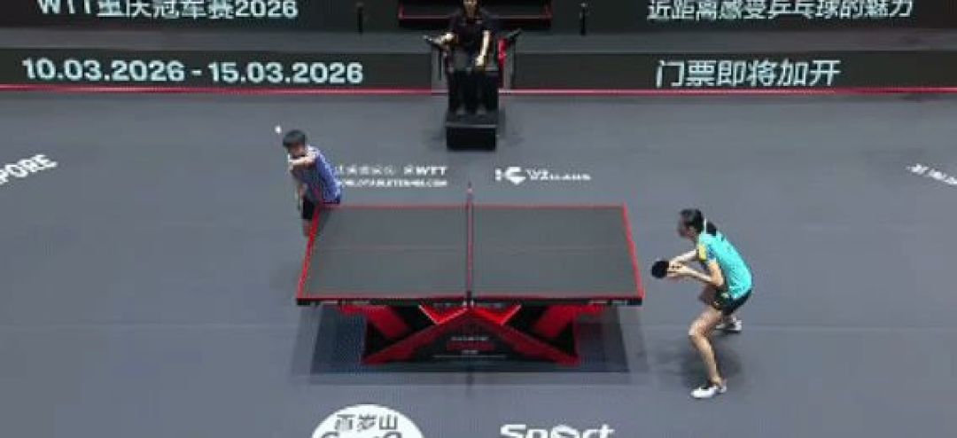 不止4-1！孙颖莎陈熠上演神仙打架，超长多拍相持看呆观众