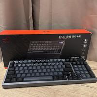 ROG夜魔98HE无线磁轴游戏键盘实测