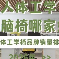 人体工学电脑椅哪家好？2026年人体工学椅品牌销量排行