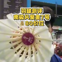 南极风紫金7号羽毛球