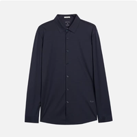 威可多藏蓝衬衫｜职场男生的春季体面，一件就够