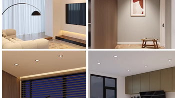 装修闭眼入✨欧普 LED 筒灯，10 支装全屋一次搞定！