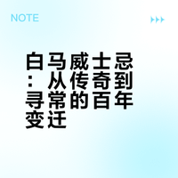 白马威士忌：从传奇到寻常的百年变迁