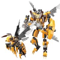 【064】变形金刚经典4.0idw系列加强级/D级  黄蜂勇士