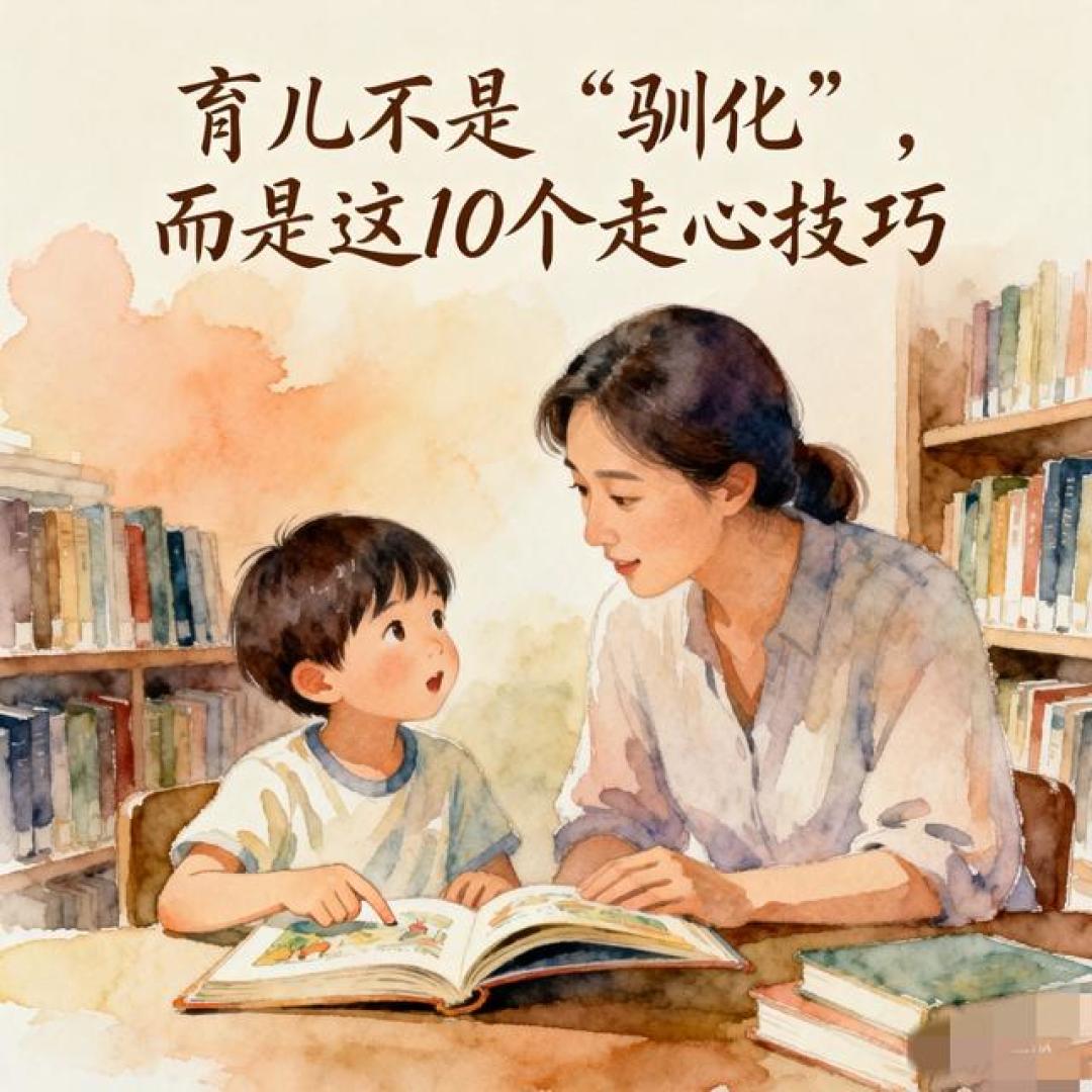 育儿不是“驯化”,而是这10个走心技巧