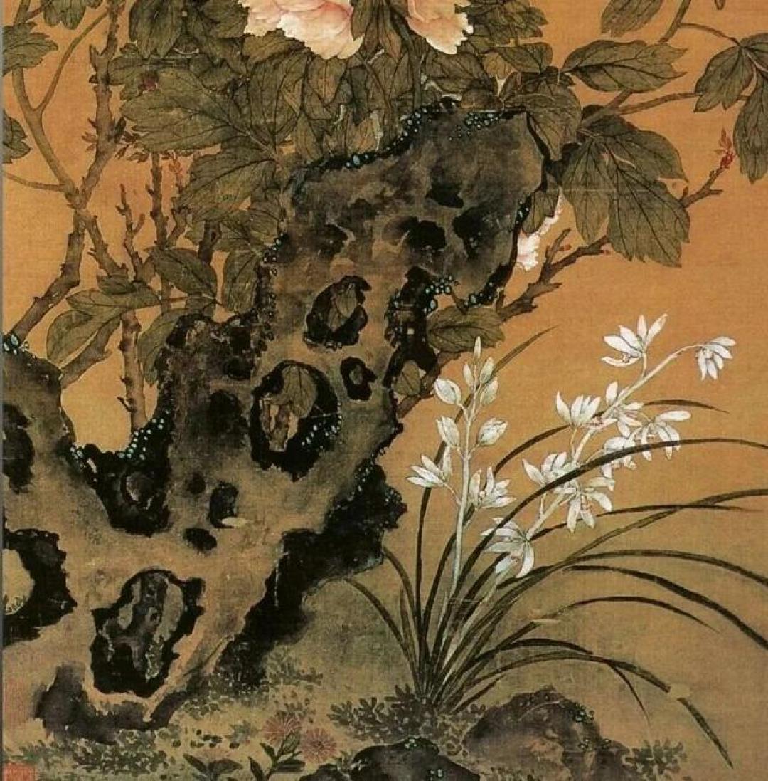 南京博物院藏画·马逸《国色天香图》清韵赏读