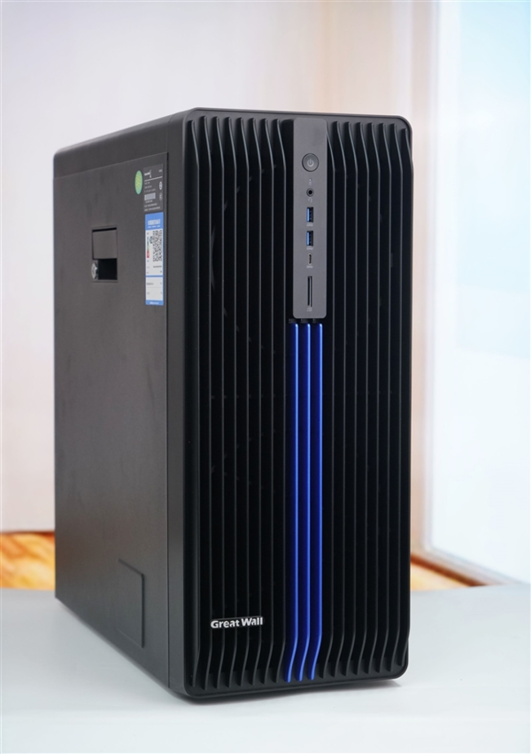 四张英特尔锐炫Pro B60显卡加持!长城世恒X-AIGC工作站图赏
