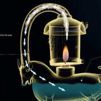 来自两千年前的一盏环保灯“错银铜牛灯”