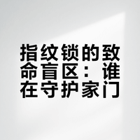 指纹锁的致命盲区：谁在守护家门？