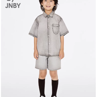 江南布衣这件牛仔衬衫｜夏装封神款✨男女童都好穿