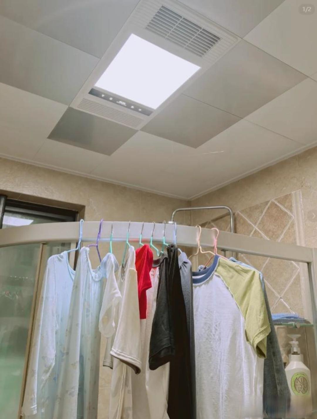 被网友的“衣服速干大法”惊到了,没有烘干机,那就自制烘干神器
