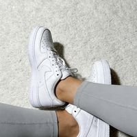 【实测】Nike Air Force 1纯白女子款|十年经典永不过时
