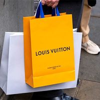 女子称2万多元LV羽绒服穿3小时掉色 店员：衣服不能沾水