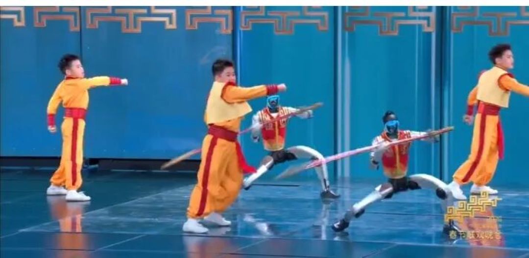 看2026央视春晚机器人演出,被机器人霸屏了,厉害了我的祖国