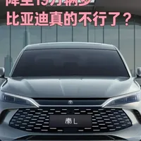 2月份销量仅19万多，比亚迪真的不行了？ #新能源汽车 #比亚迪 #汽车知识 #买车那点事儿