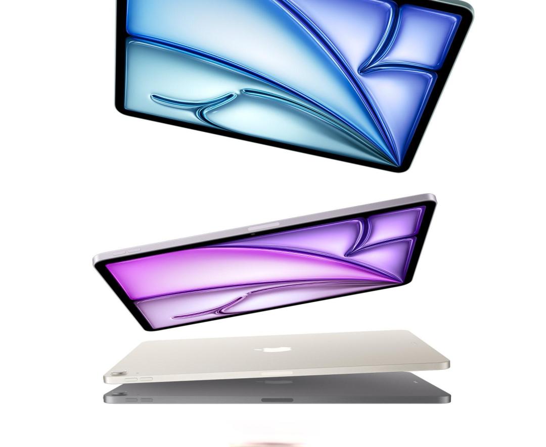 苹果M4 iPad Air发布：性能越级，加量不加价，新增13英寸版