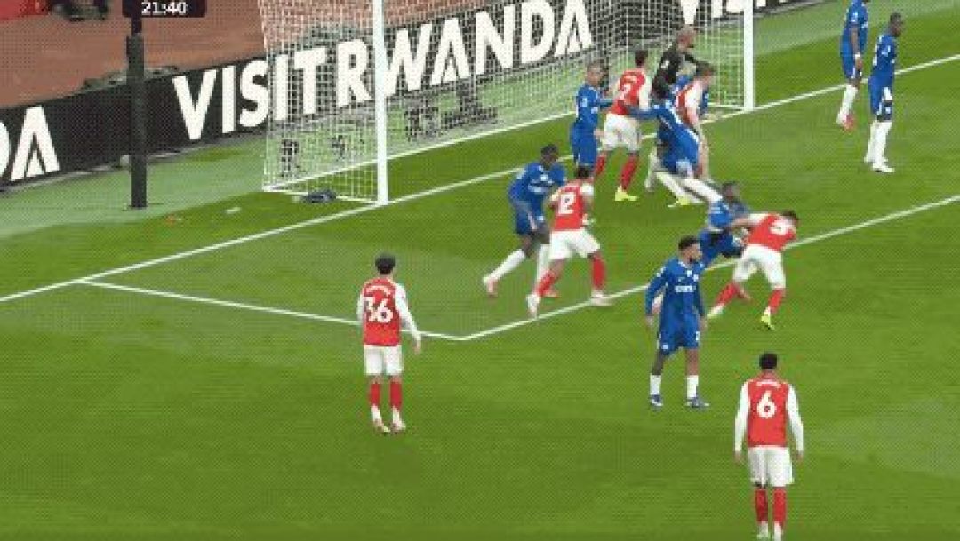 角球三响！阿森纳2-1险胜切尔西，5分领跑英超争冠
