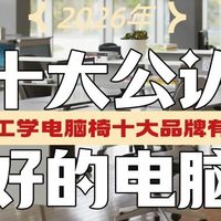 人体工学电脑椅十大品牌有哪些？2026年十大公认最好的电脑椅