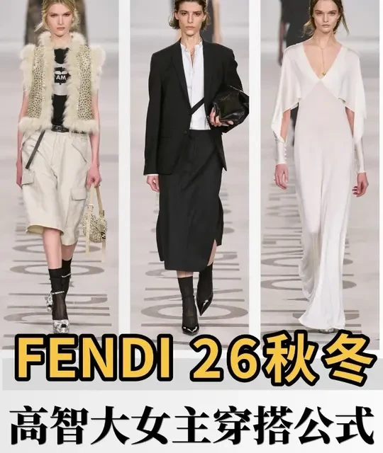 Fendi 2026秋冬高智感穿搭全解析