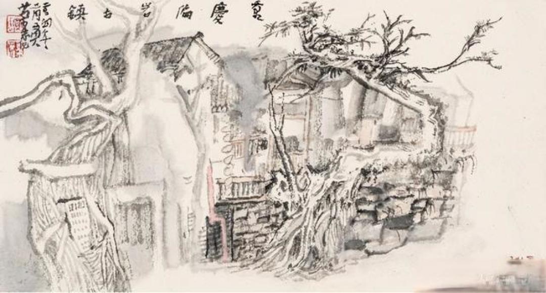 贾荣志谈山水画写生 | 激荡情思,终化“胸中丘壑”为“画上丘壑”