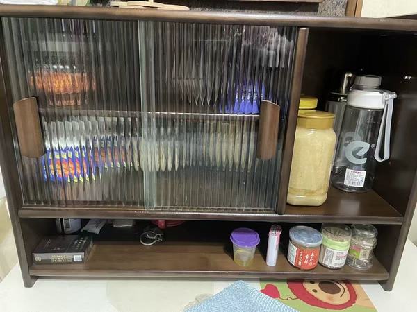 放杯子神器桌面置物架实木杯架可防尘收纳架