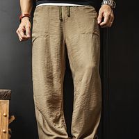 老钱风松弛感｜亚麻莱赛尔贝克裤，春夏通勤封神
